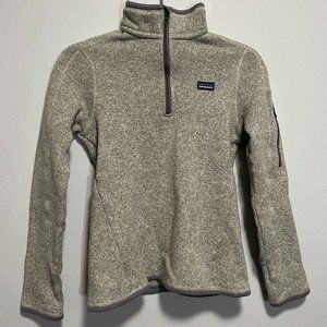 Patagonia Womens' "Better Sweater" Quarter-Zip Fleece Pullover (Size XS)